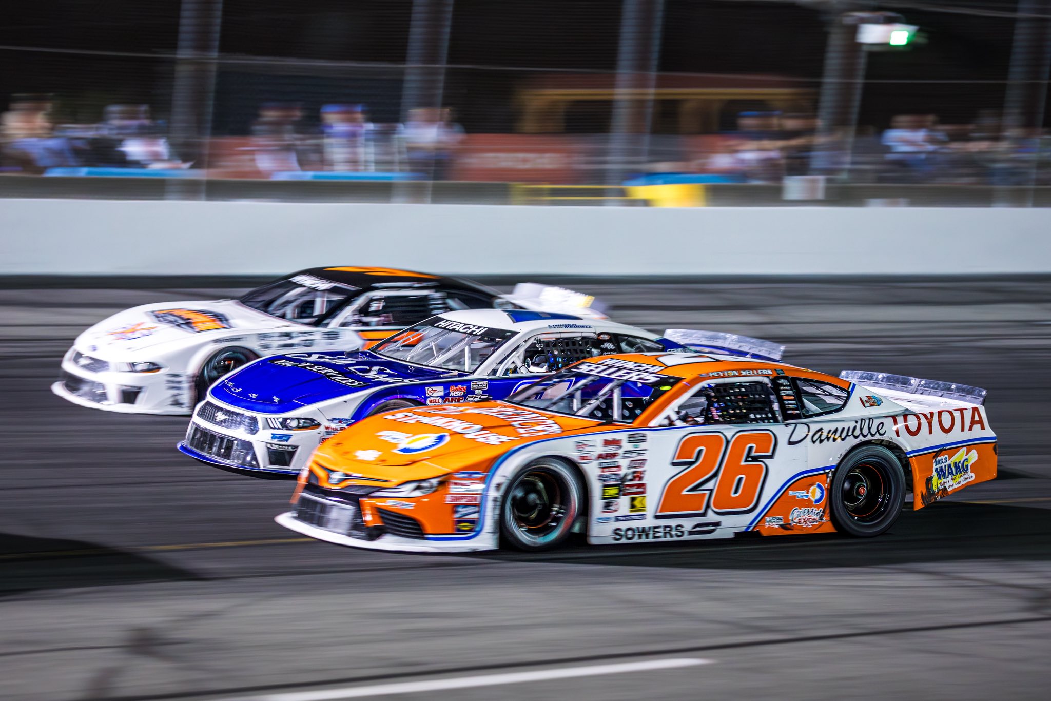 On-track action